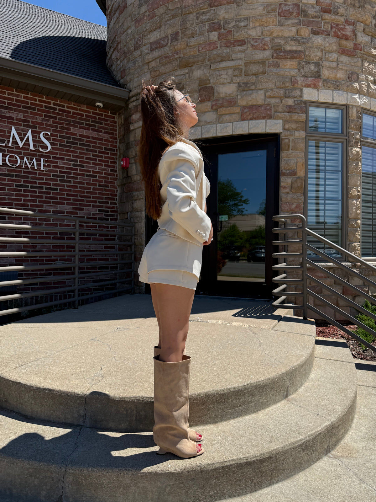 Blazer & Shorts Co-ord Set