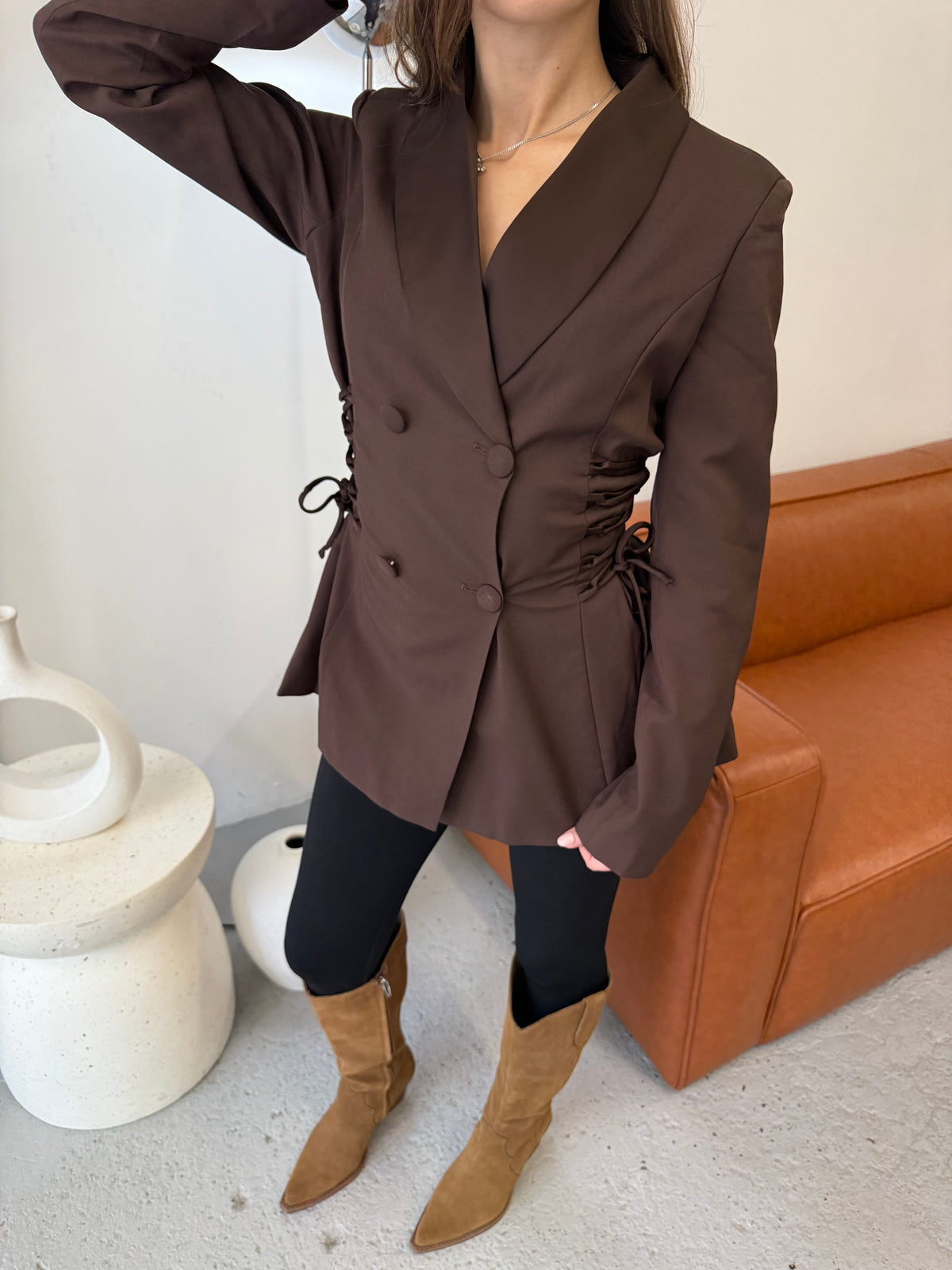 Tailored Structured Blazer