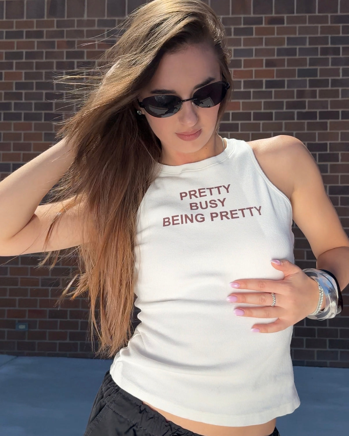 White Tank Top